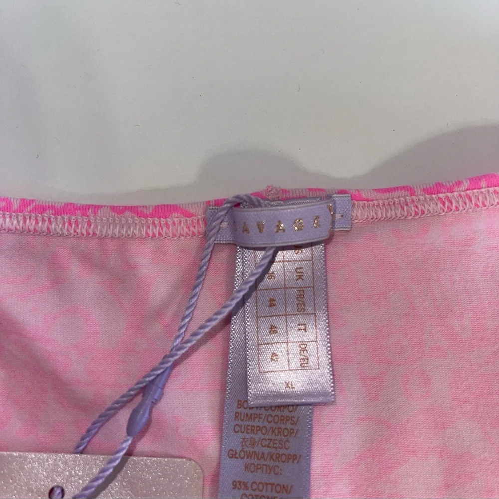NWT Savage X Fenty By Rihanna Panty Pink Womens XL - Picture 2 of 6